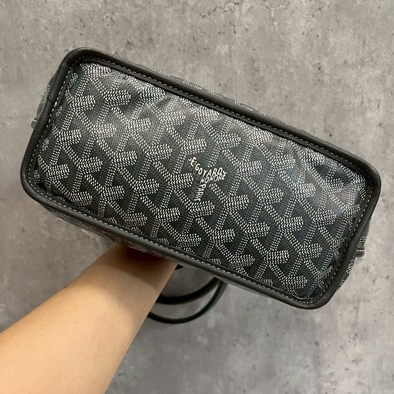 Goyard mini tote 灰色-7