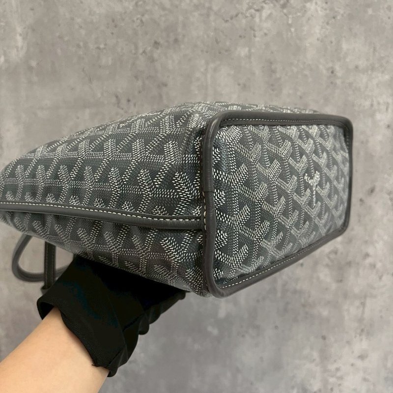 Goyard mini tote 灰色-8
