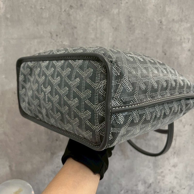 Goyard mini tote 灰色-9