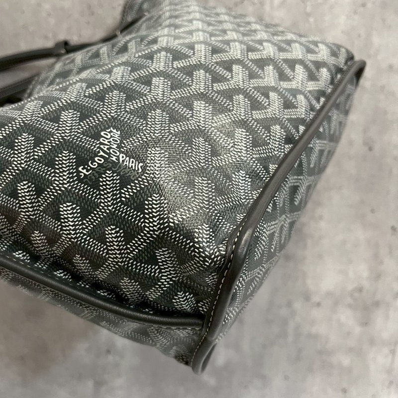 Goyard mini tote 灰色-12