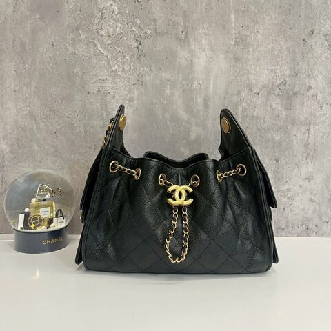 Chanel 25bag mini 黑金荔枝牛 2026/4月離櫃