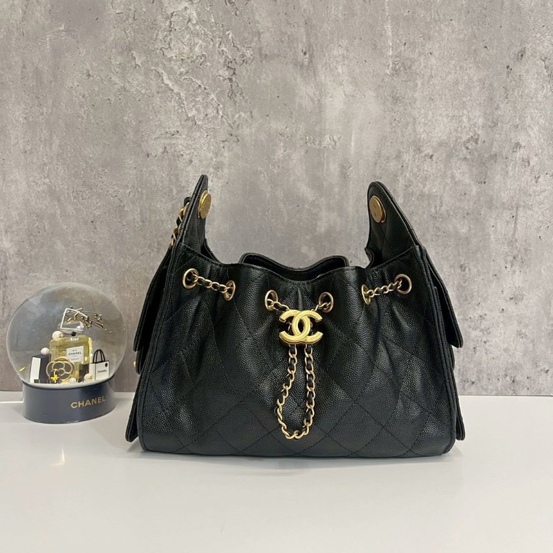 Chanel 25bag mini 黑金荔枝牛 2026/4月離櫃-0