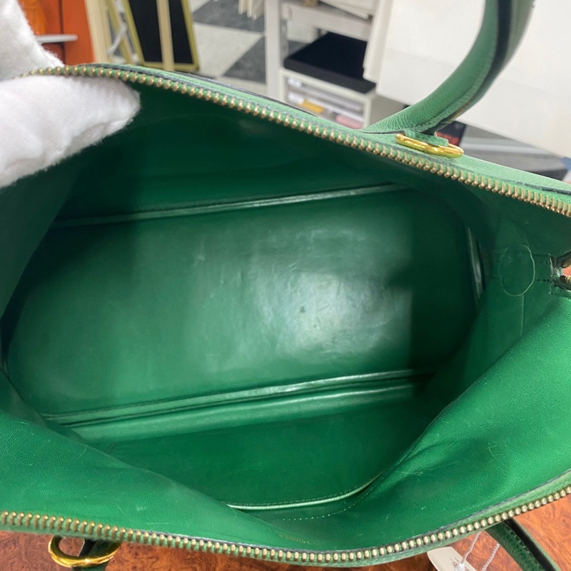「JL精品代購」9新 HERMES 愛馬仕 Bolide 35 綠Kushbel-11