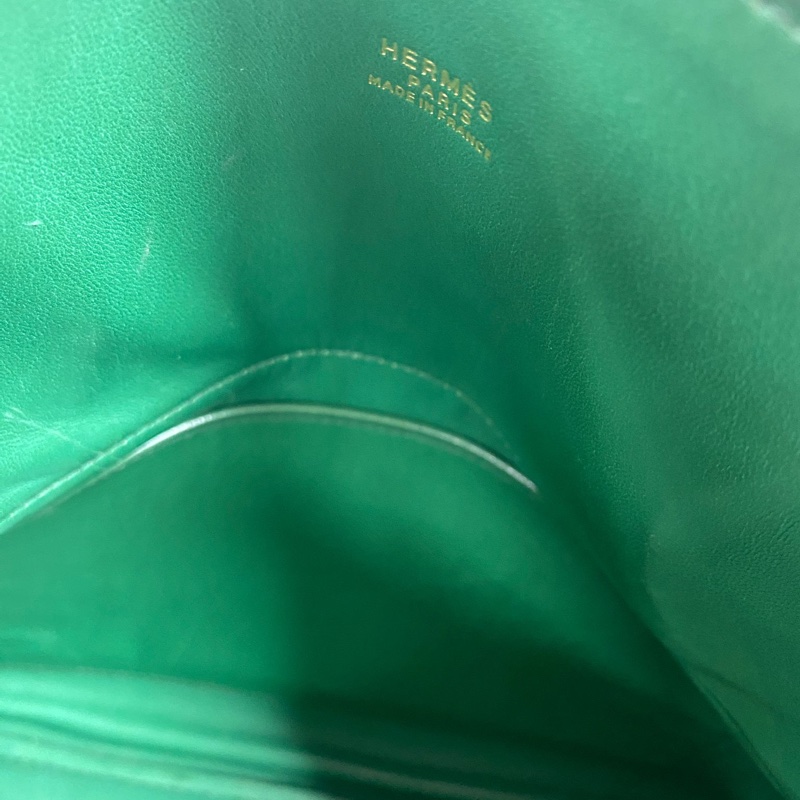 「JL精品代購」9新 HERMES 愛馬仕 Bolide 35 綠Kushbel-16