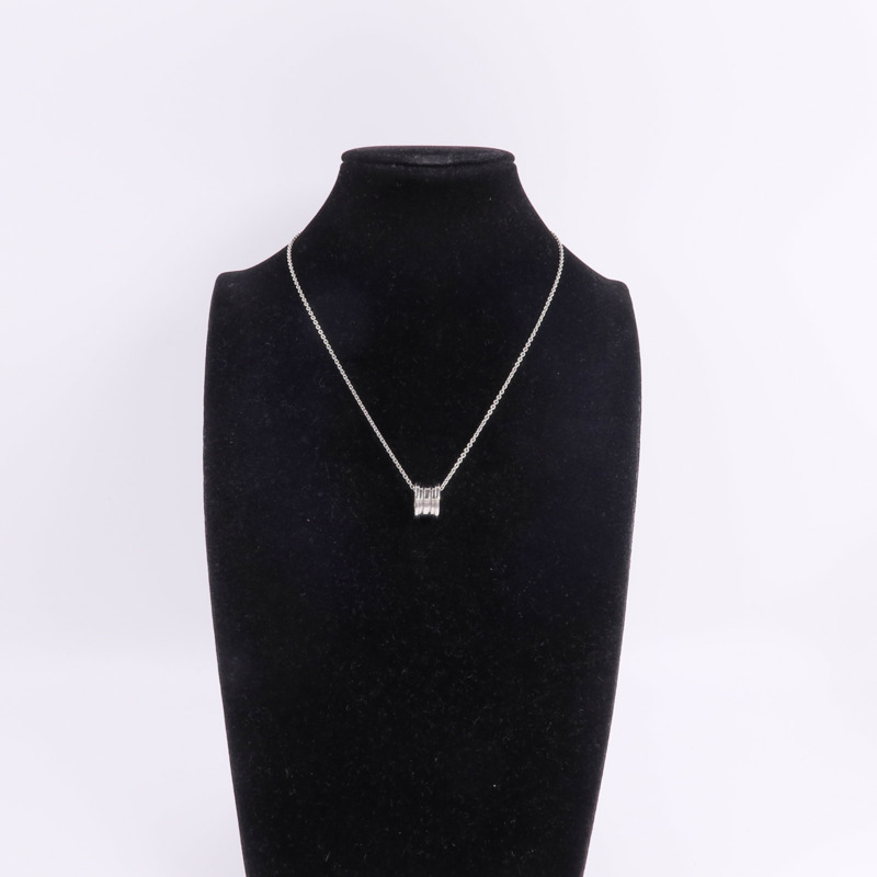 BVLGARI 18K白金B-zero1項鍊-8