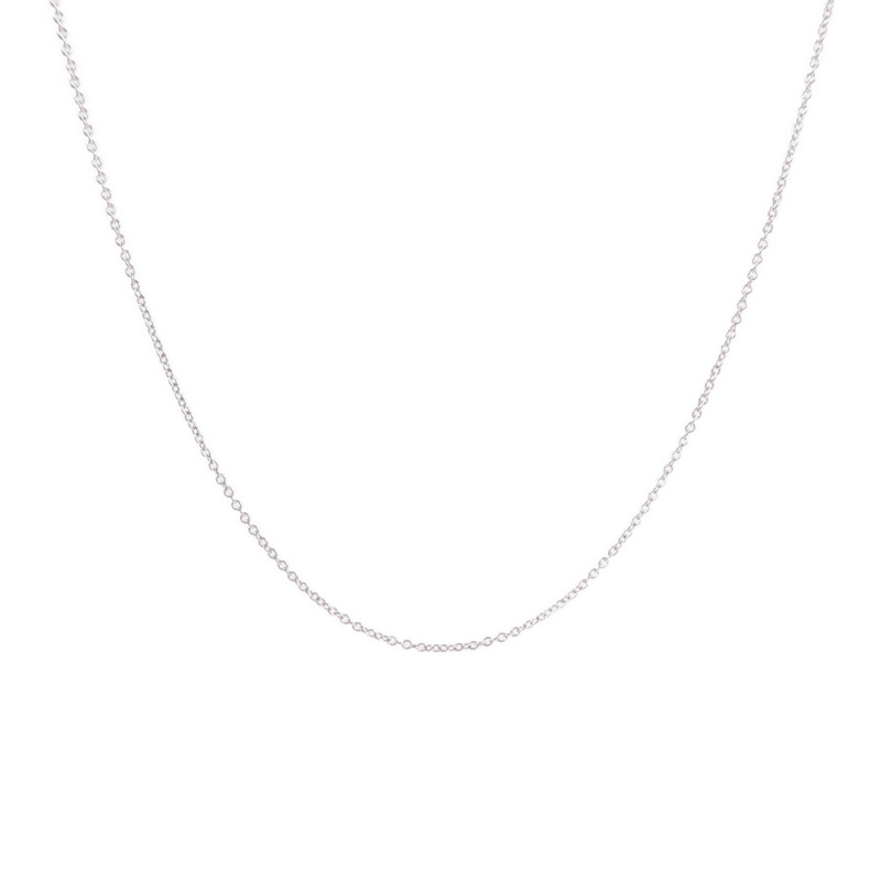 TIFFANY＆CO 18K白金Necklace項鍊-1