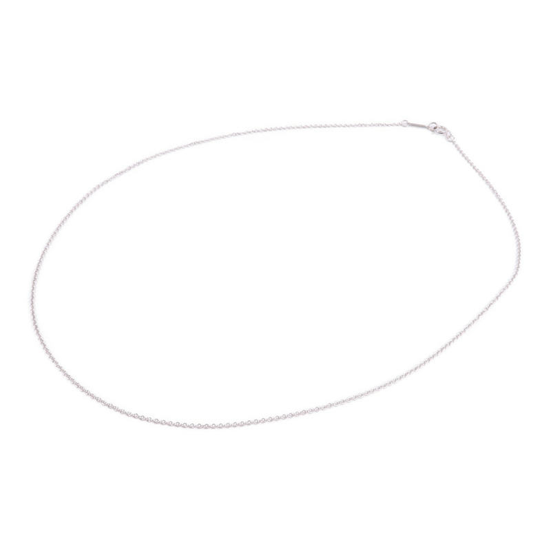 TIFFANY＆CO 18K白金Necklace項鍊-3