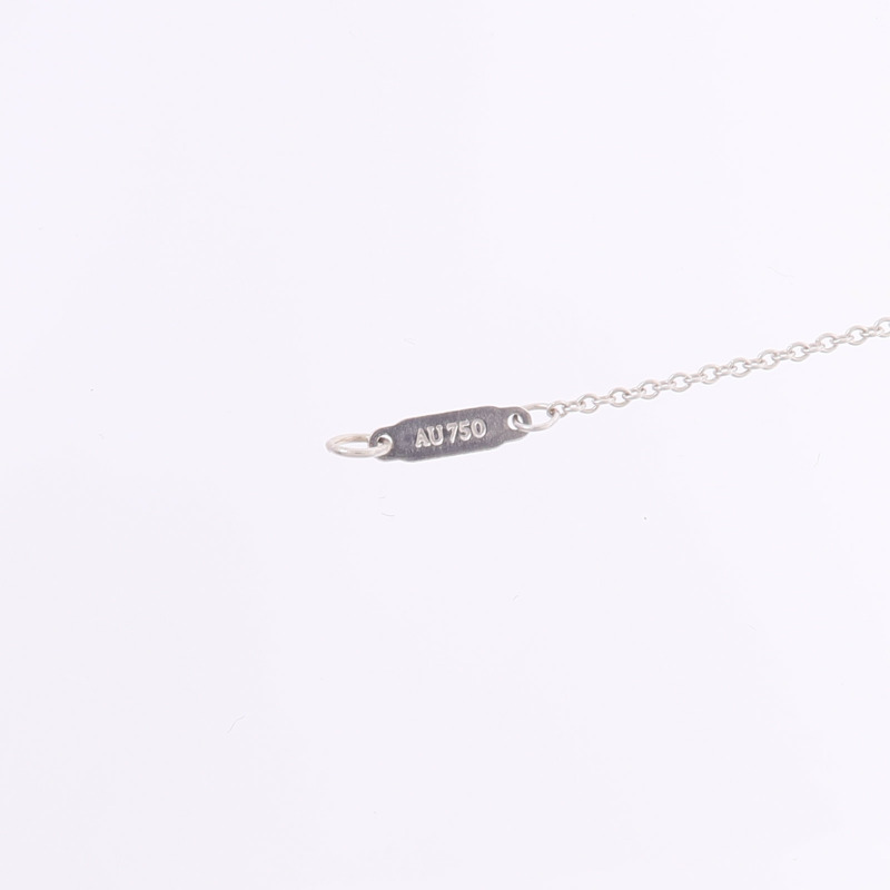 TIFFANY＆CO 18K白金Necklace項鍊-6