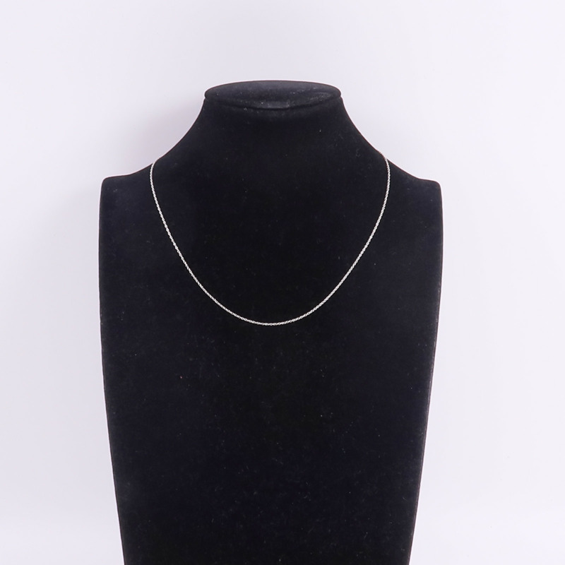 TIFFANY＆CO 18K白金Necklace項鍊-8
