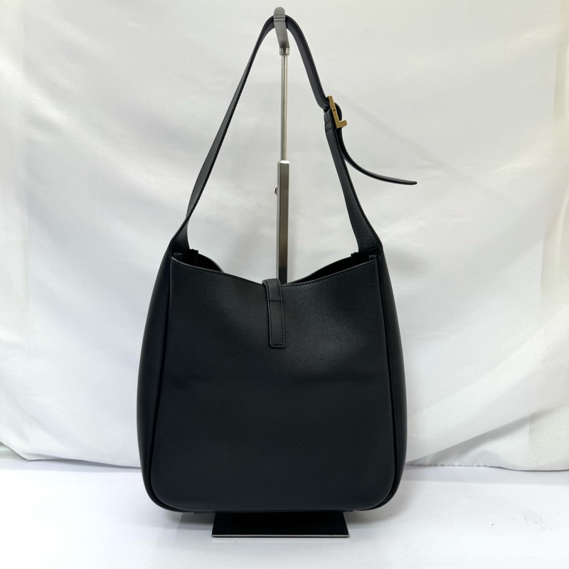 YSL 黑色牛皮 LE 5 À 7 SUPPLE SMALL IN GRAINED 肩背包713938-1