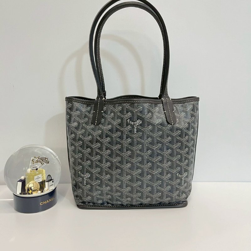 Goyard mini tote 灰色-2