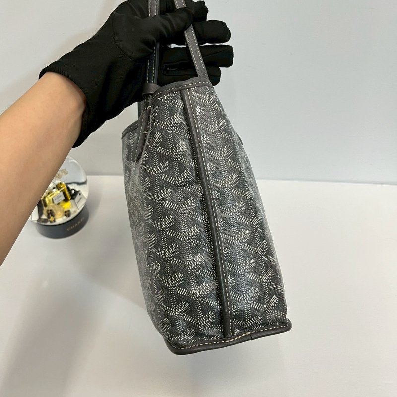 Goyard mini tote 灰色-6