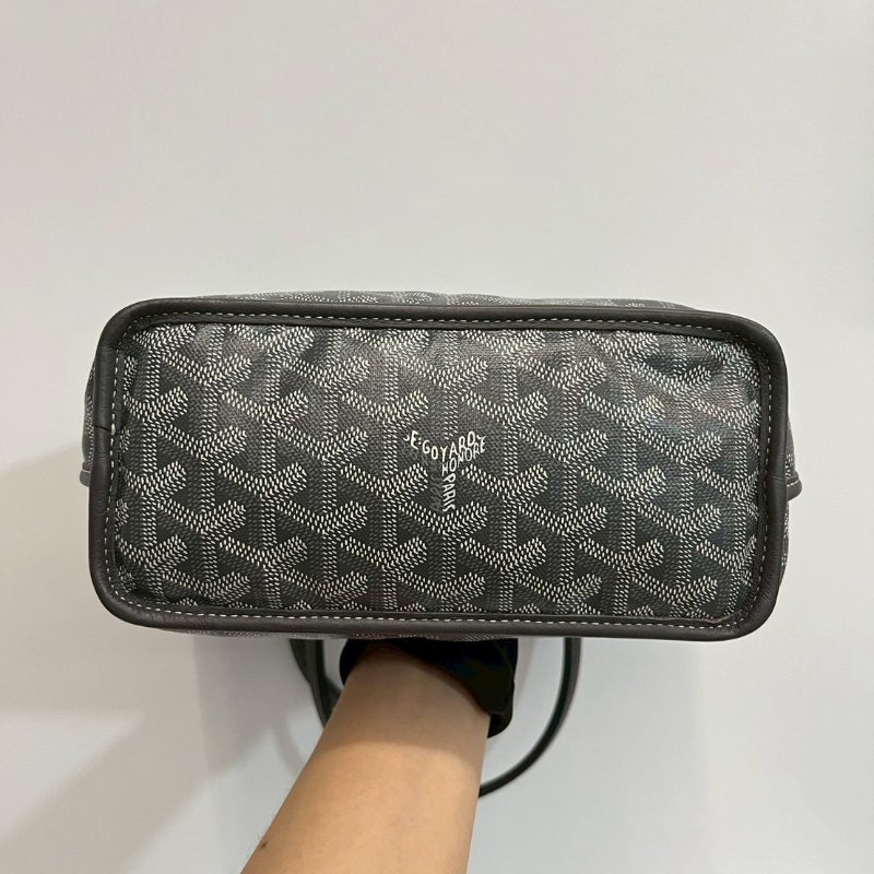 Goyard mini tote 灰色-7