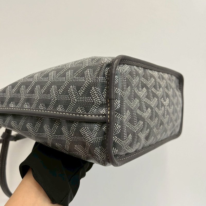 Goyard mini tote 灰色-9