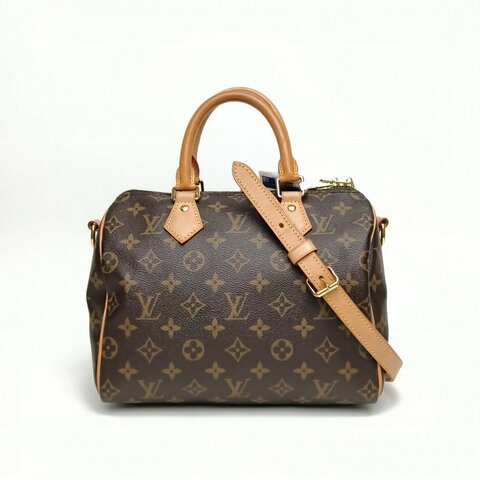 LOUIS VUITTON Sp25配肩帶老花PVC晶片肩背包