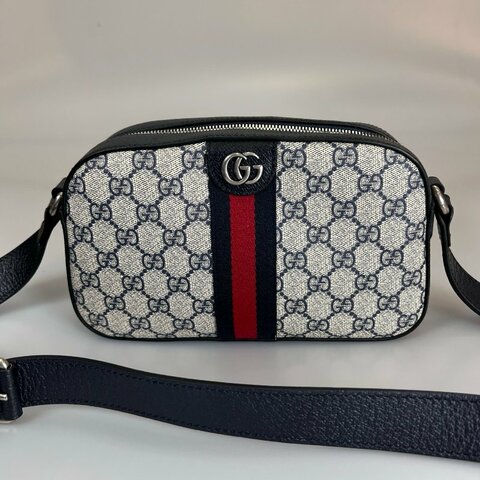 GUCCI 681064 藍老花相機包