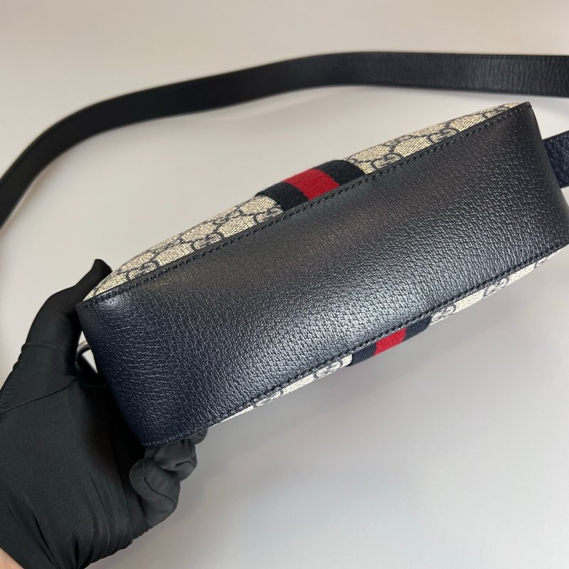 GUCCI 681064 藍老花相機包-4