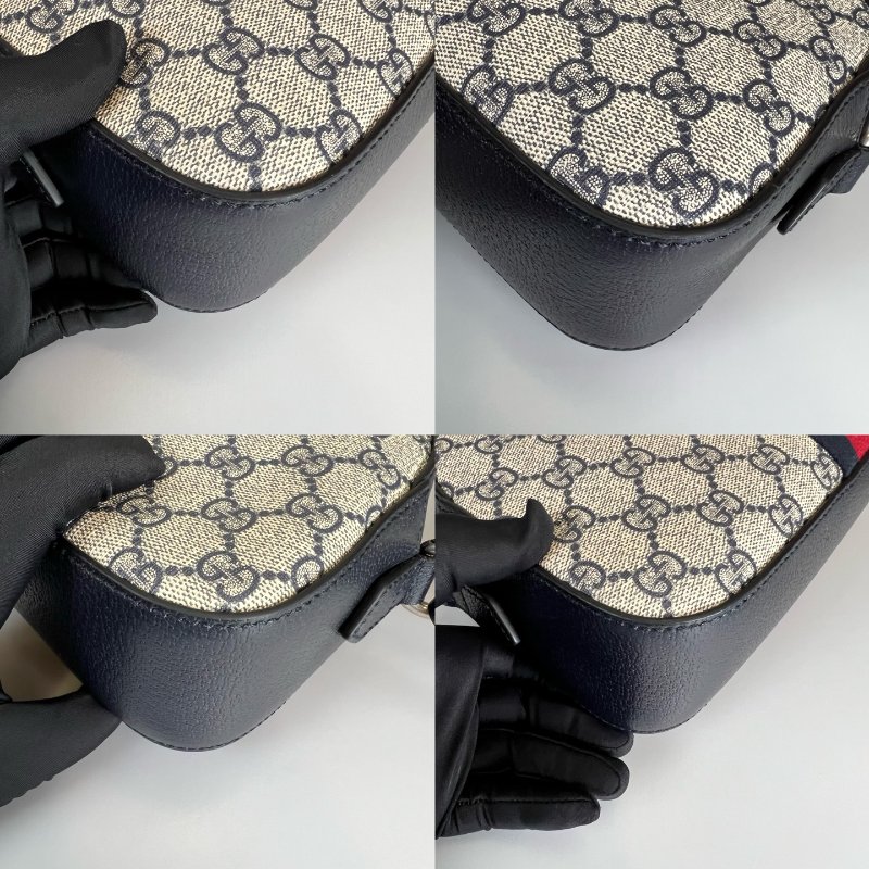 GUCCI 681064 藍老花相機包-8