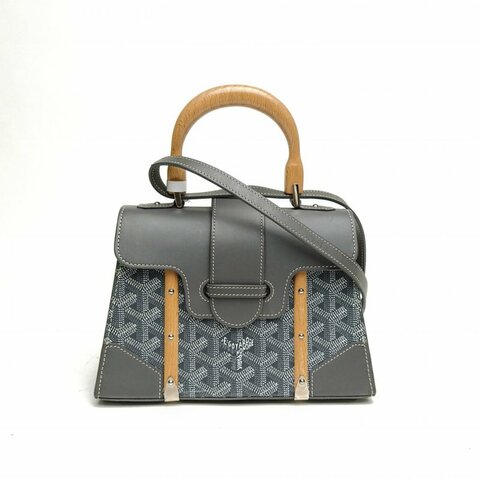 GOYARD SAIGON西貢Mini20灰色PVC肩背包