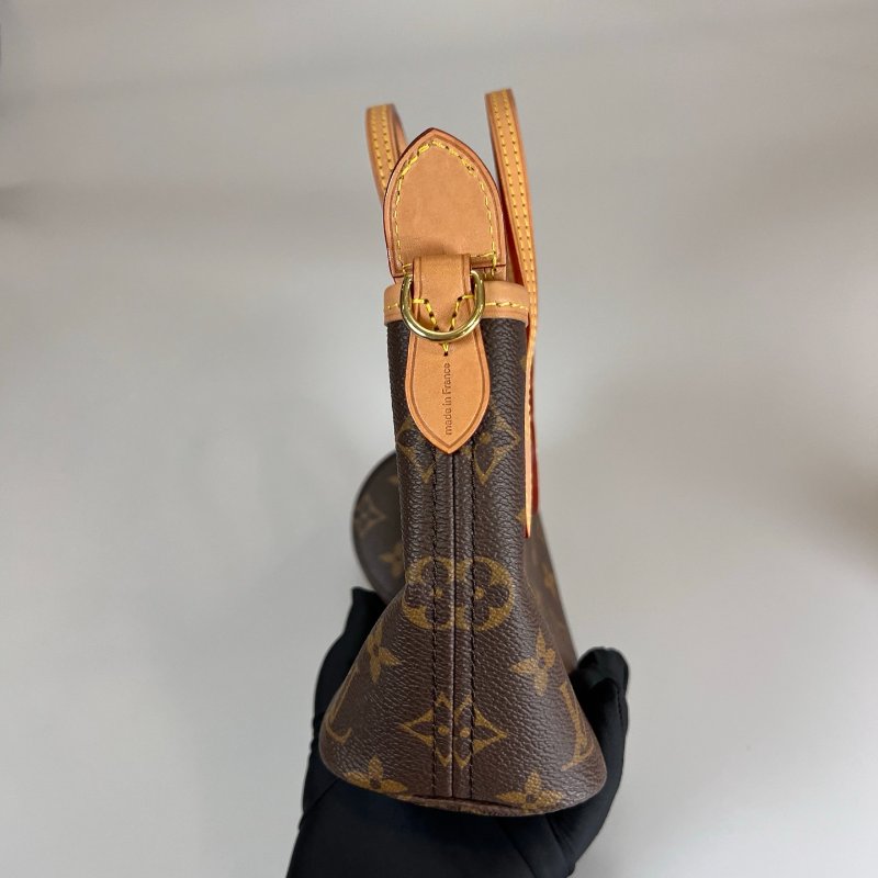 LV M46786/晶片款 老花Neverfull BB 托特包-2