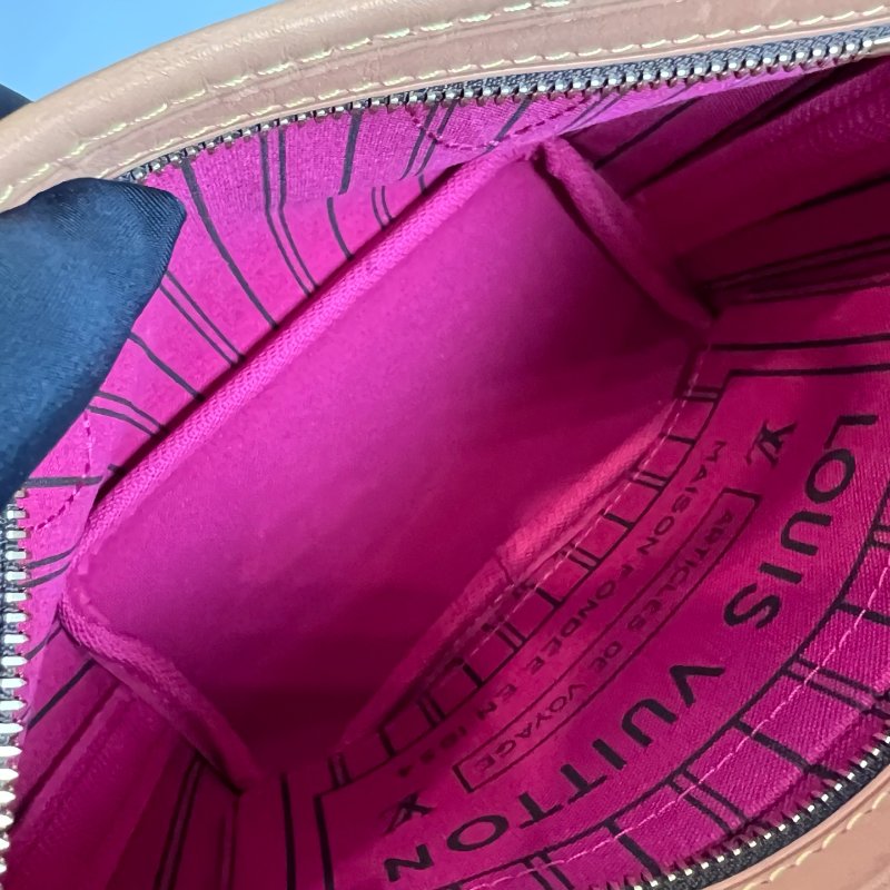 LV M46786/晶片款 老花Neverfull BB 托特包-5