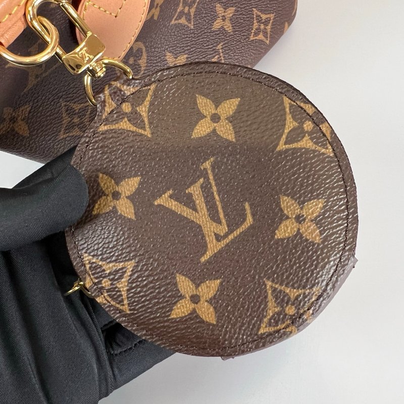 LV M46786/晶片款 老花Neverfull BB 托特包-10