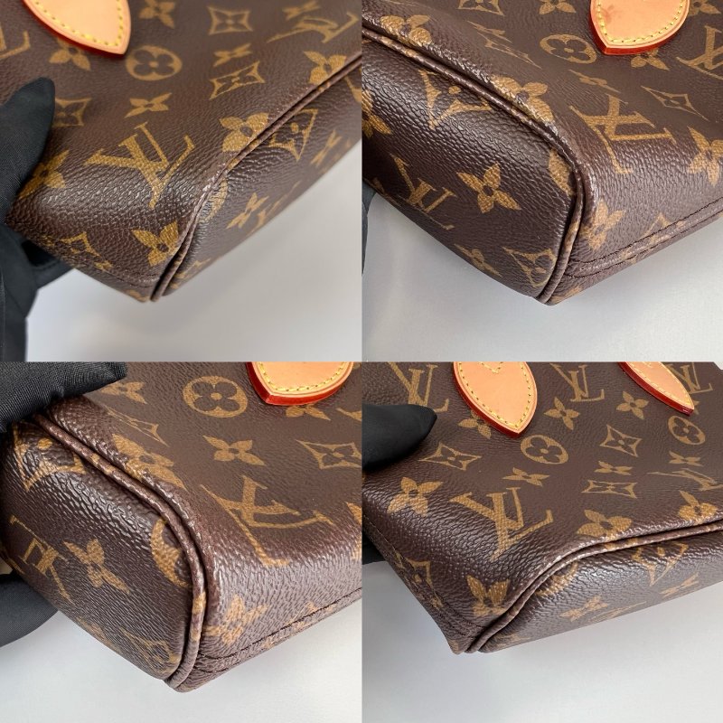 LV M46786/晶片款 老花Neverfull BB 托特包-14
