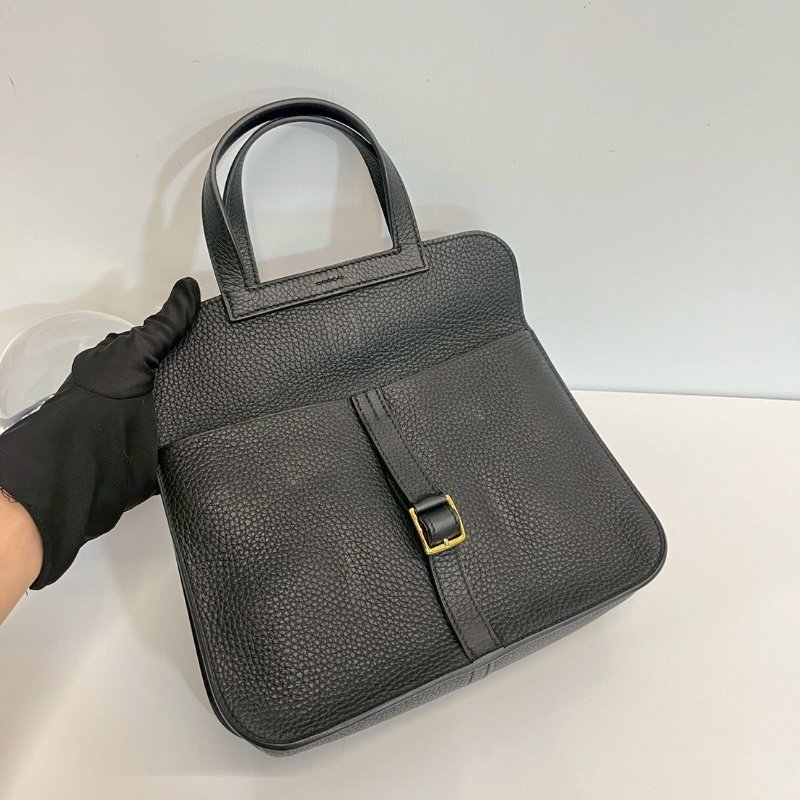 Hermes Halzan 25黑金 B刻TC皮全配98新 台灣購證-15