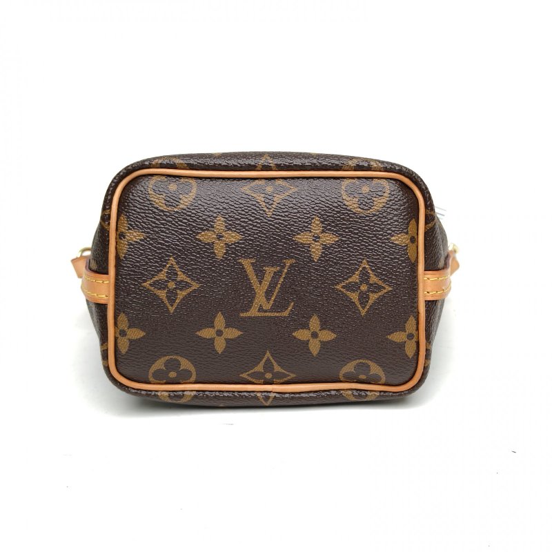 LOUIS VUITTON NOÉ水桶包Nano13老花PVC金扣2019肩背包-4