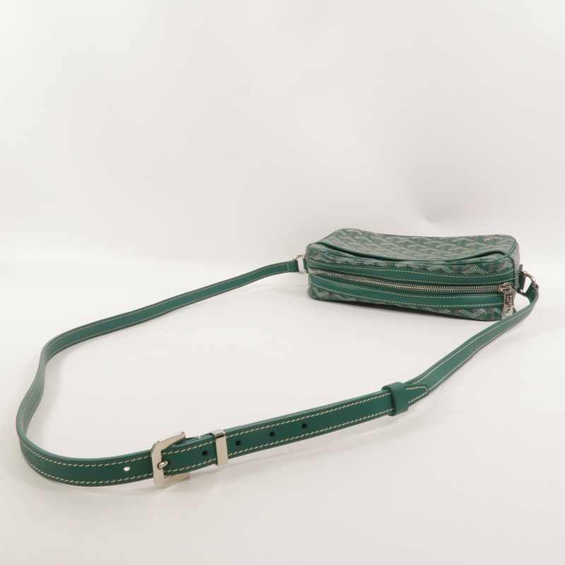 GOYARD 塗層帆布Cap Vert PM肩背袋-6