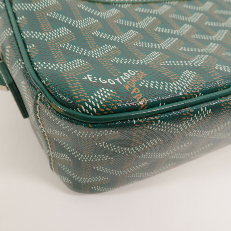 GOYARD 塗層帆布Cap Vert PM肩背袋-7