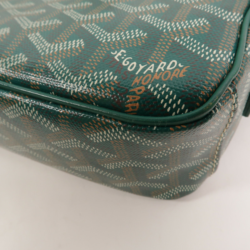 GOYARD 塗層帆布Cap Vert PM肩背袋-10