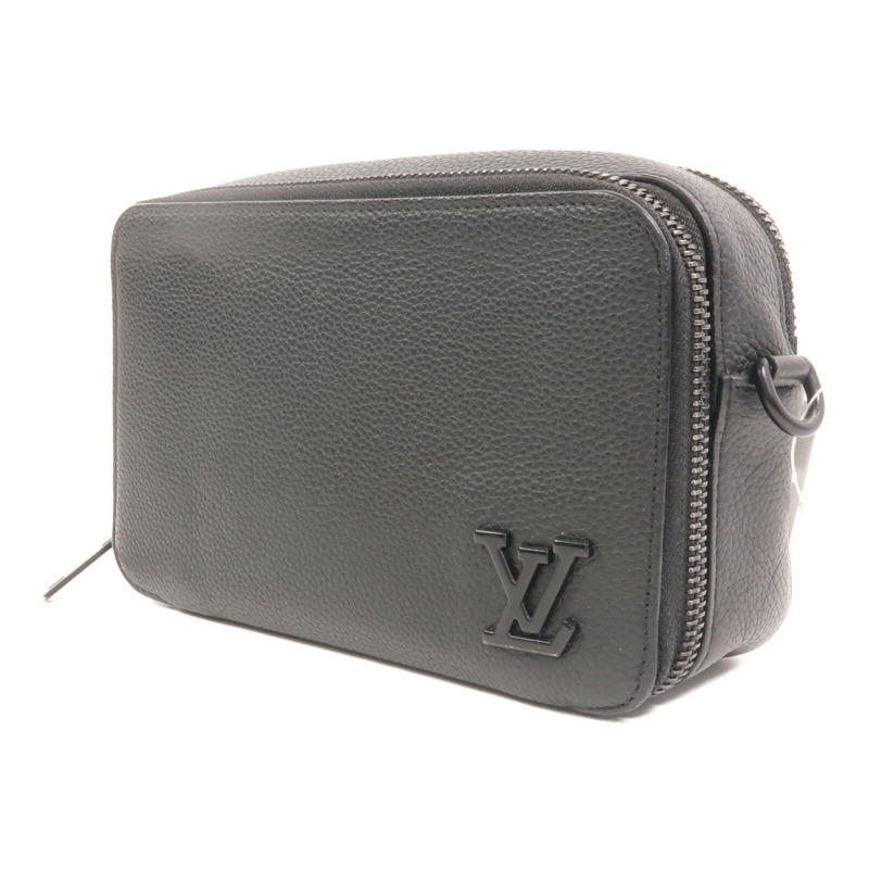 LOUIS VUITTON 牛皮皮革Alpha Wearable Wallet肩背袋-2