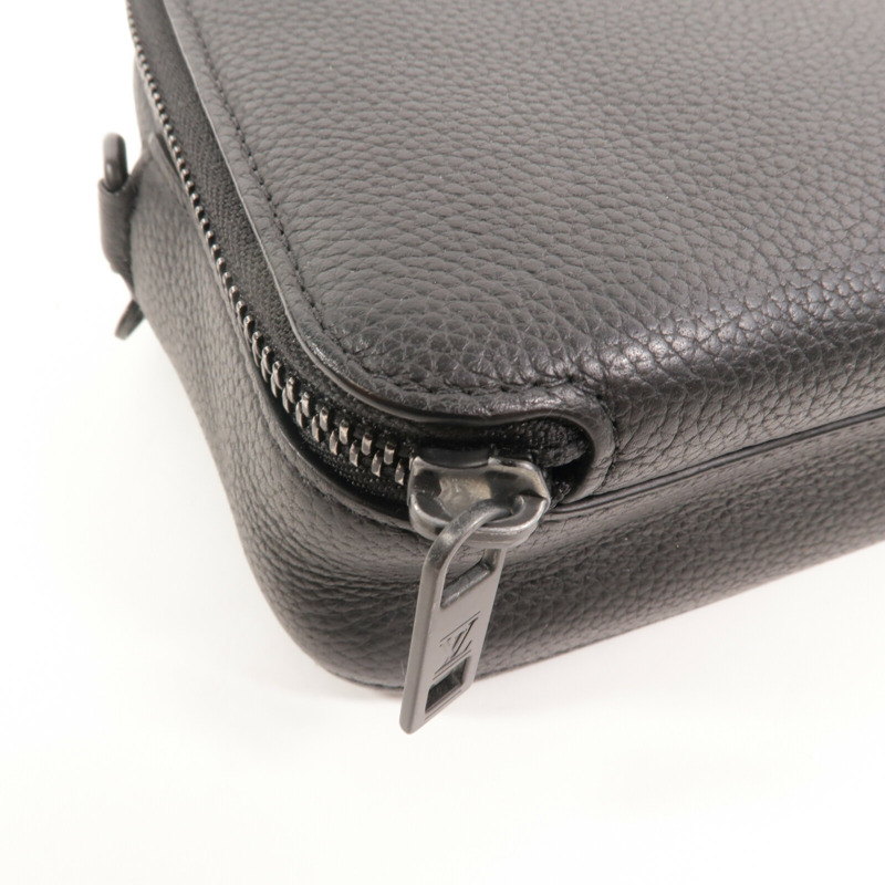 LOUIS VUITTON 牛皮皮革Alpha Wearable Wallet肩背袋-9
