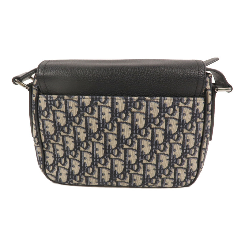 Dior 帆布Mini Saddle Messenger肩背袋-1