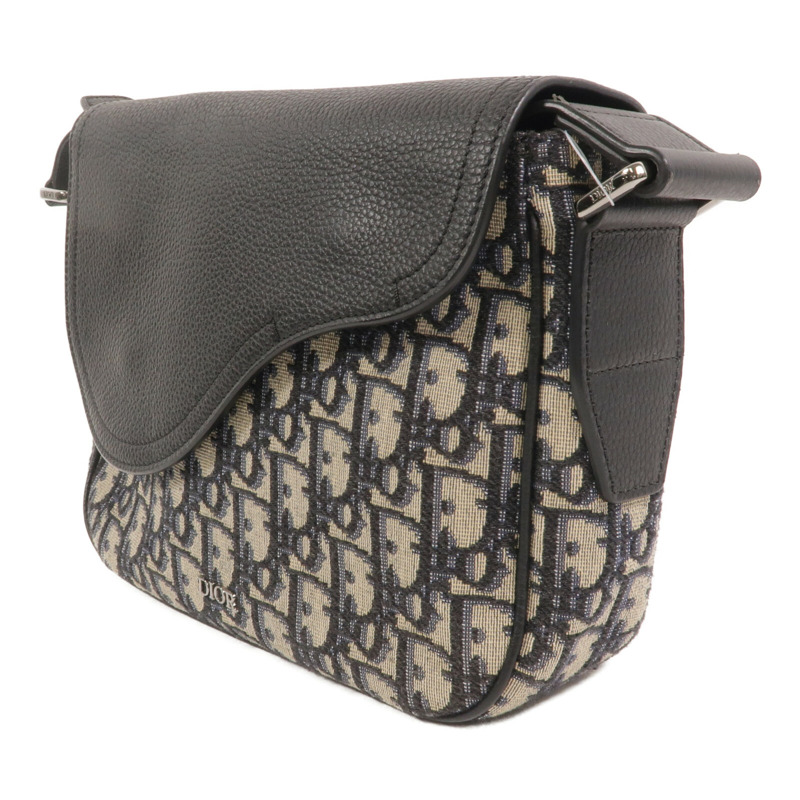 Dior 帆布Mini Saddle Messenger肩背袋-2