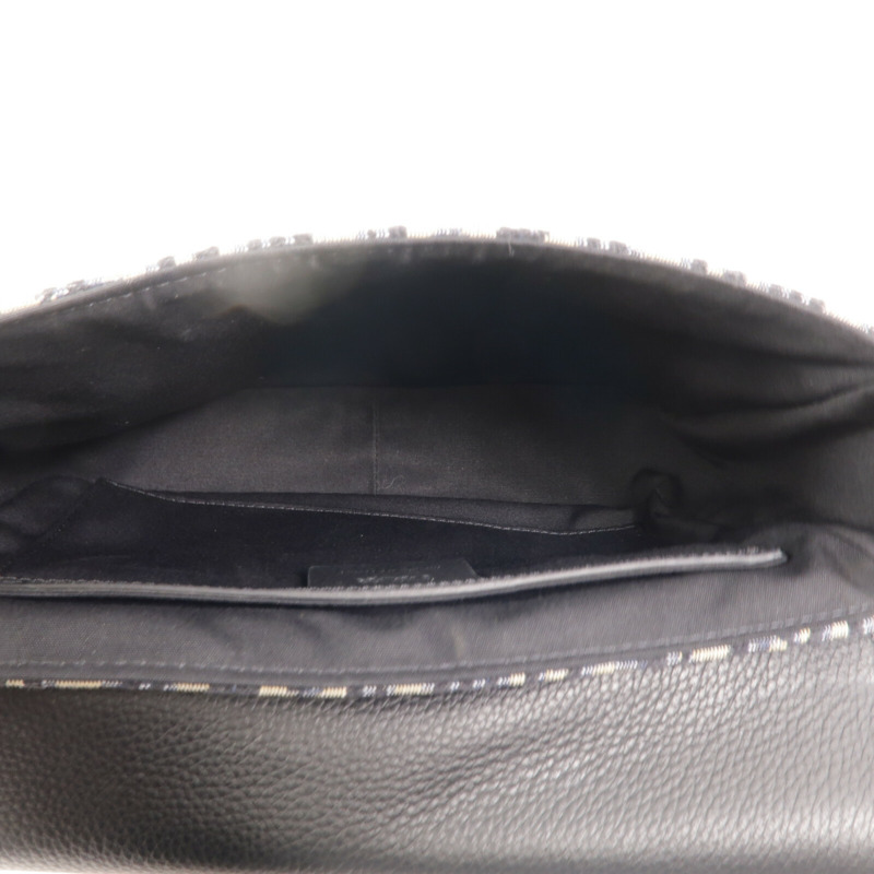 Dior 帆布Mini Saddle Messenger肩背袋-4