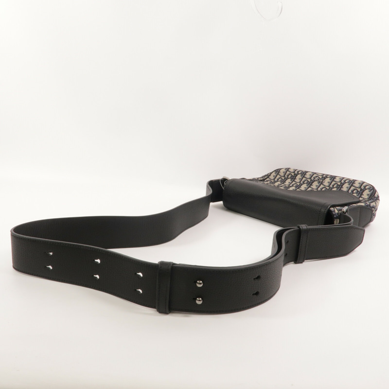 Dior 帆布Mini Saddle Messenger肩背袋-8