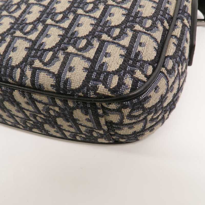 Dior 帆布Mini Saddle Messenger肩背袋-10