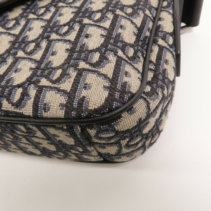 Dior 帆布Mini Saddle Messenger肩背袋-12