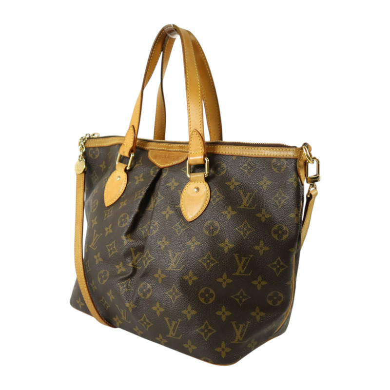 LOUIS VUITTON Monogram Palermo PM金扣手挽肩背兩用袋-2