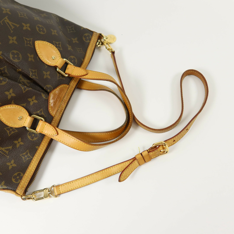 LOUIS VUITTON Monogram Palermo PM金扣手挽肩背兩用袋-8
