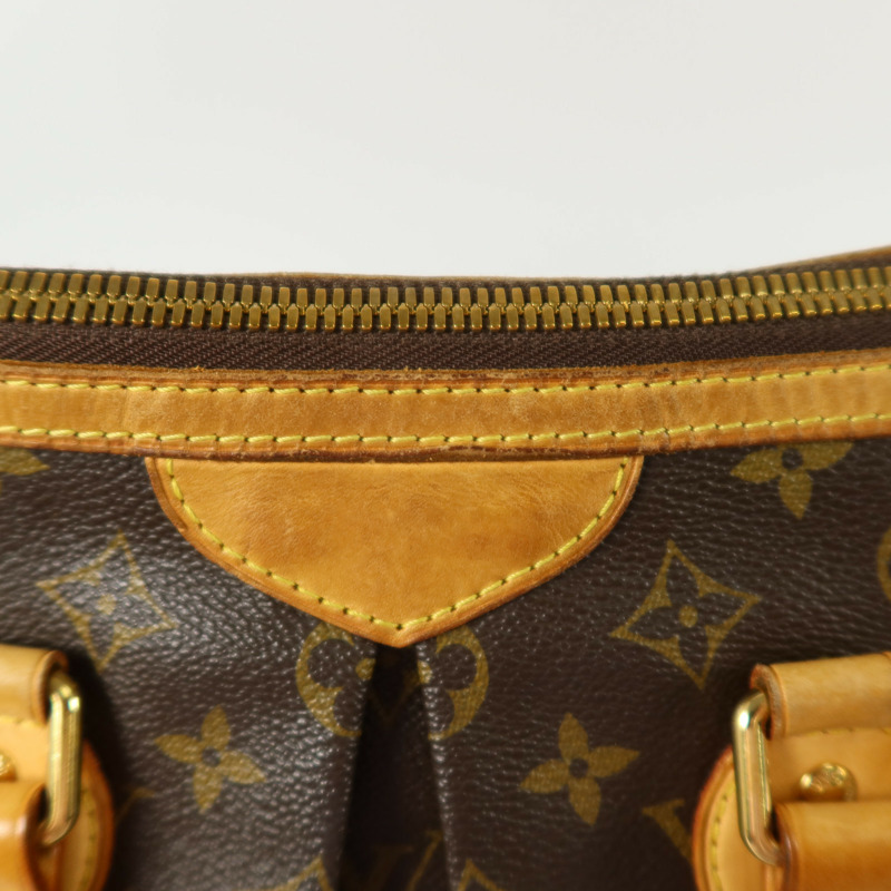 LOUIS VUITTON Monogram Palermo PM金扣手挽肩背兩用袋-14