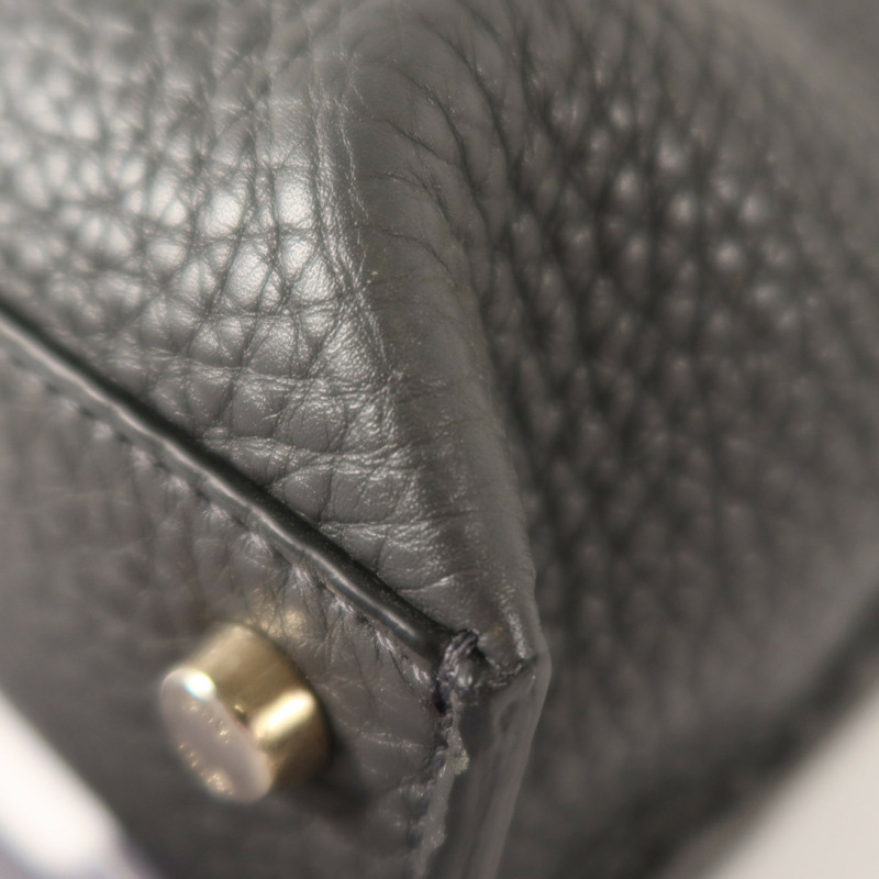 FENDI 牛皮皮革Peekaboo Iseeu銀扣手挽肩背兩用袋-13
