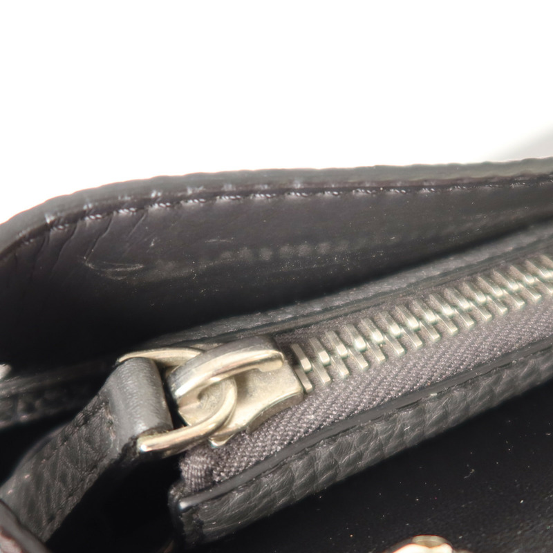 FENDI 牛皮皮革Peekaboo Iseeu銀扣手挽肩背兩用袋-15