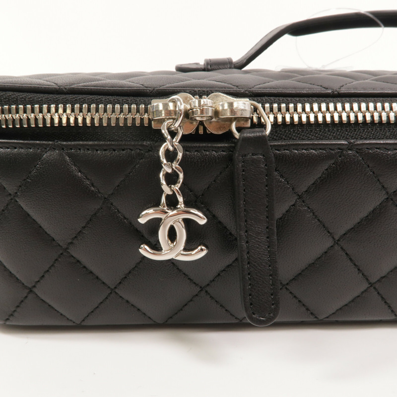 CHANEL 羊皮皮革Jewelry Box手挽袋-8
