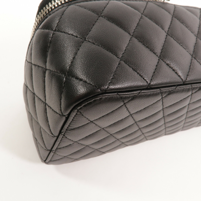 CHANEL 羊皮皮革Jewelry Box手挽袋-12