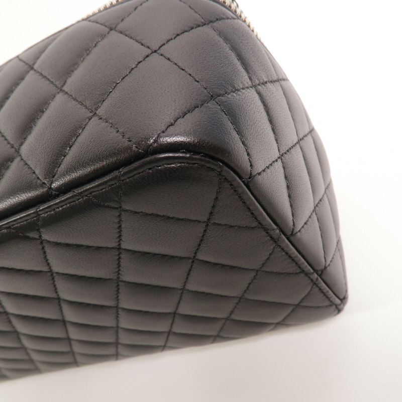 CHANEL 羊皮皮革Jewelry Box手挽袋-13