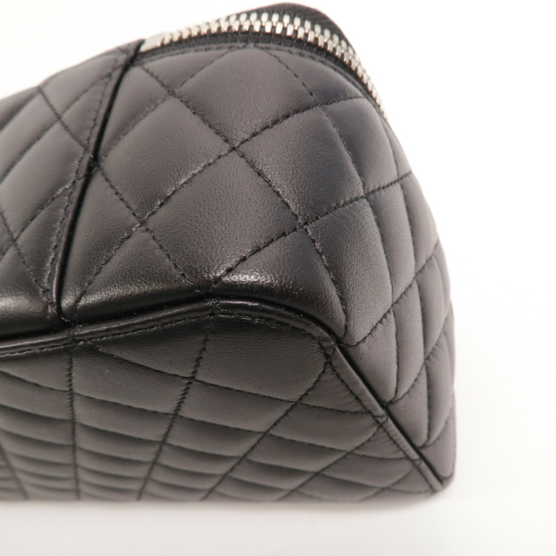CHANEL 羊皮皮革Jewelry Box手挽袋-15