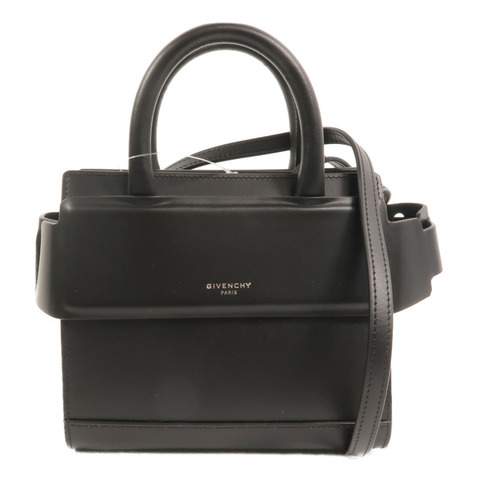 GIVENCHY 牛皮皮革Mini Horizon手挽肩背兩用袋
